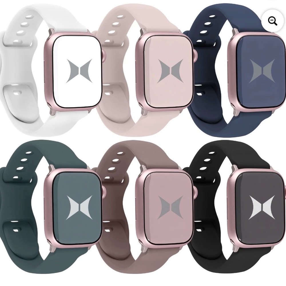 Xtreme 6-Pack Silicone Smart Watch Bands